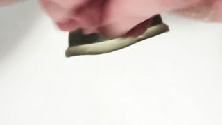 Micro pipe screws cock-squeezing raw fuckhole FTM transgender