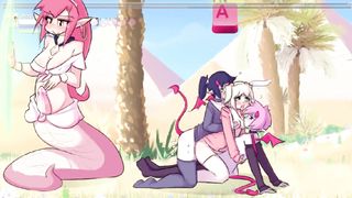 Nice Transgender ELF Chicks ravage me stiffer in the public road