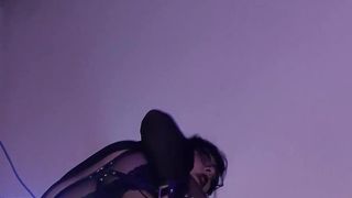 Encaged Sissy in the dark (vertical) 1/three