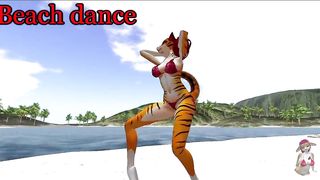 Beach joy and bang with killer fennec hairy