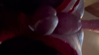 Romp machine keeps boinking thru no-mitts spunk