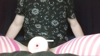 Femboy ejaculates for you(fucktoy review #three)