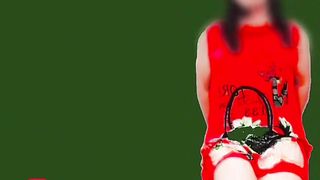 Having a Jaw-dropping Pinky Bathroom She-male Bare Insatiable Crossdresser