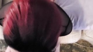 Transgirl gulps jizm after fellating rod and getting hatch screwed