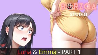 Elder bigtits fabulous sister with young sista investigating fat rock hard secret in undies when mummy is out (Anime porn/Animated/Hermaphroditism)