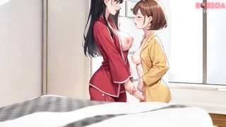 Elder bigtits fabulous sister with young sista investigating fat rock hard secret in undies when mummy is out (Anime porn/Animated/Hermaphroditism)