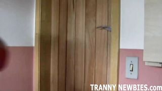 Witness my humungous t-girl pipe go deep in your culo