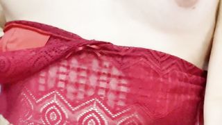 WONDROUS AND STEAMING TRANS SHOWCASING HERSELF AND BOINKING HER RUMP