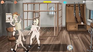 Warm glorious sheriff says Find the thief then you can pound me . FuckerMan Crazy Boob