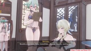 Genshin inpact sucrose x lumine futa manga porn incident mondstadt night