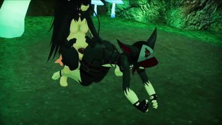 two Pokemon In Deh Forest