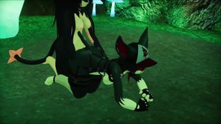 two Pokemon In Deh Forest