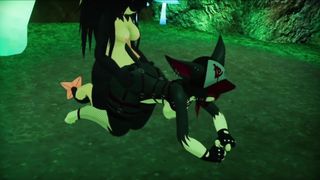 two Pokemon In Deh Forest