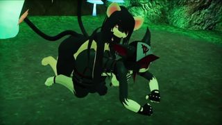 two Pokemon In Deh Forest