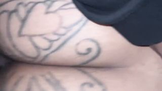 Plowing t-girl in her fresh maid garb