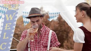 DIVINE TGIRLS - Divine T-girl analfucked at fest