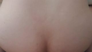 Ginger-haired trans lady deepthroats knob and takes buttfuck internal ejaculation