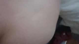 Ginger-haired trans lady deepthroats knob and takes buttfuck internal ejaculation