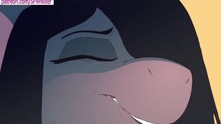 Warm hairy futa girl/girl anime porn