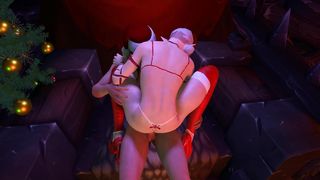 Sissy Elf Rails Santa's Candy Whip Firm