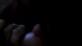 sissy inhales a fuckpole