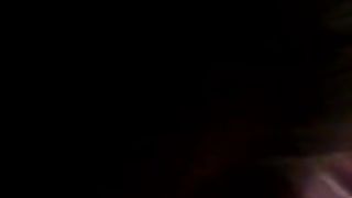 sissy inhales a fuckpole