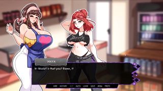 Futariuum's Gate [ HERMAPHRODITISM Anime porn Game ] Ep.trio spectacular COUGAR love to put her FAT BUTT on her face !