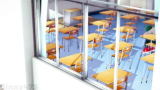 Deku helping Futa Ochako with her meatpipe in college (Anime porn)