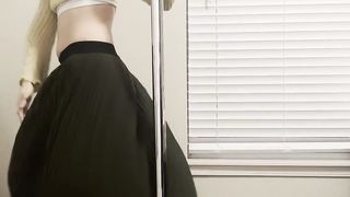 Lovely Tgirl dances and undresses for you