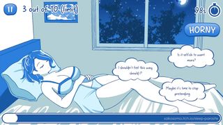 TOUCH HERSELF WHILE SHE'S [censored]