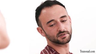 Ladyboy Jayne Calloway gets analed by Jacob Coldwate