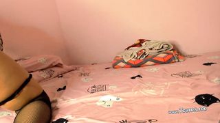 Transbabe Rides Her Boyfriends Stiff Cock