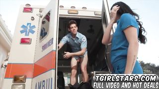 Ambulance Bareback Hardcore Sex Bailey