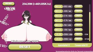 EXPAND HER BOOBS THROUGH CLICKING