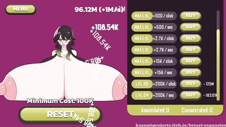 EXPAND HER BOOBS THROUGH CLICKING