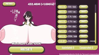 EXPAND HER BOOBS THROUGH CLICKING