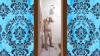 Meu Banho Gostoso Com o Pau Duro 001