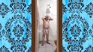 Meu Banho Gostoso Com o Pau Duro 001