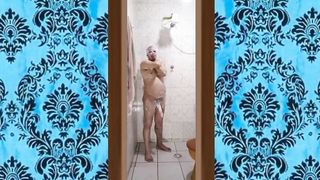 Meu Banho Gostoso Com o Pau Duro 001