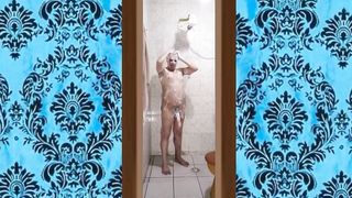 Meu Banho Gostoso Com o Pau Duro 002