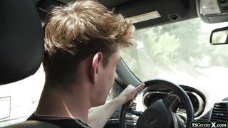 Trans Blake Lovely taken home for anal