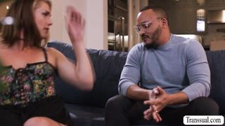 Black stepdad bangs hes TS stepdaughters asshole