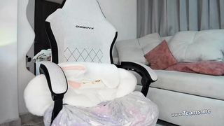 Latina Femboy Huge Load of Cum