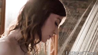 Beautiful transwoman drilled her dick inside the wet pussy of hot Whitney Wright in a