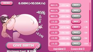 MAKE HER BELLY GROW THROUGH CLICKING