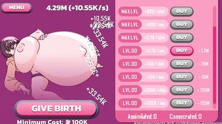 MAKE HER BELLY GROW THROUGH CLICKING