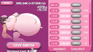 MAKE HER BELLY GROW THROUGH CLICKING