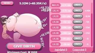 MAKE HER BELLY GROW THROUGH CLICKING