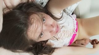 Lovelylilush fuck dildo and cum on face