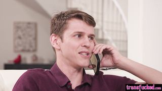 Shemale is wet and ready for fucking